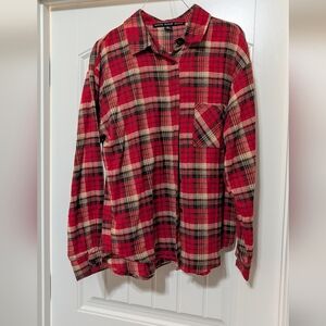 Red Plaid  Shirt